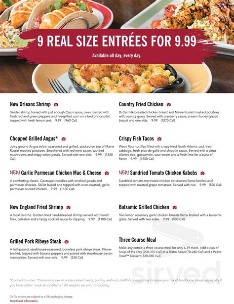 99 restaurants|99s restaurant menu.